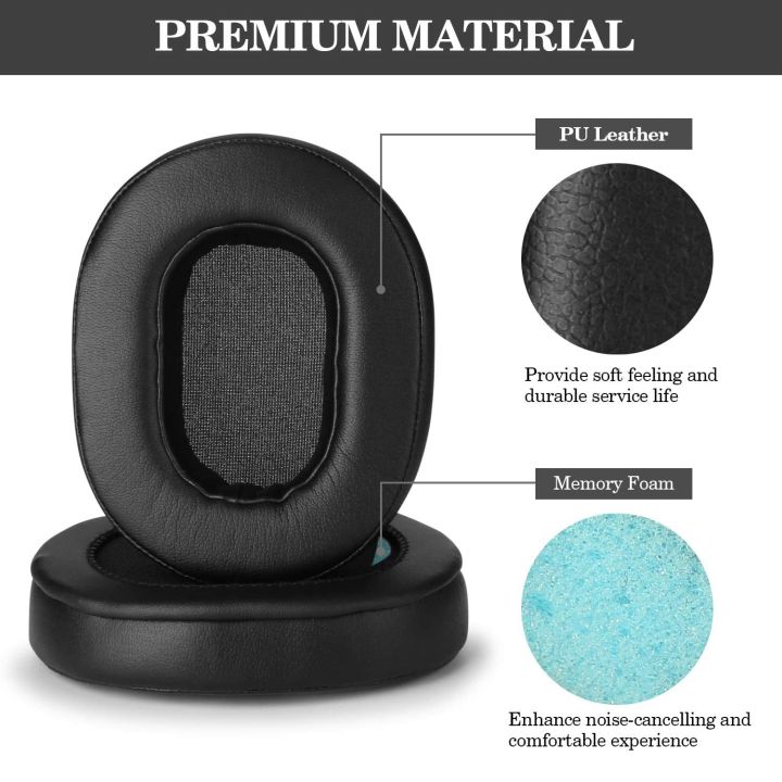 Ear%20Cushions%20Memory%20Foam%20Earpads%20Cover%20Replacement%20Ear%20Pads%20for%20M50X%20Fits%20M40X%20M30X%20M20%20Black%20-%20Image%206