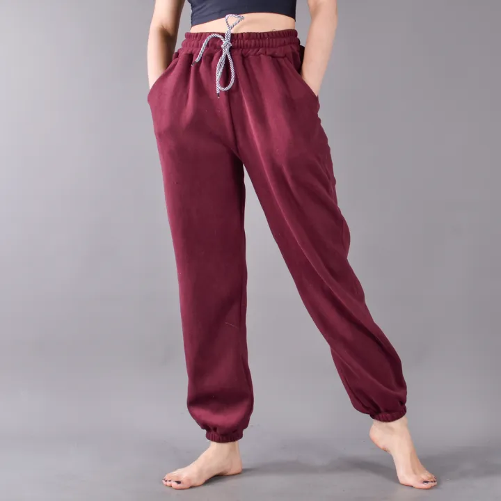 Original%20Solid%20Thick%20Warm%20Casual%20Joggers%20Pants%20For%20Women%20Fleece%20Trousers%20By%20BIRAT%20BAZAR%20-%20Image%202