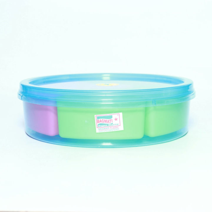 Bagmati Plastic Masala 7 Compartment Box
