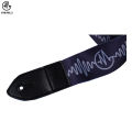 Manaslu Signature Guitar Strap, Blue. 