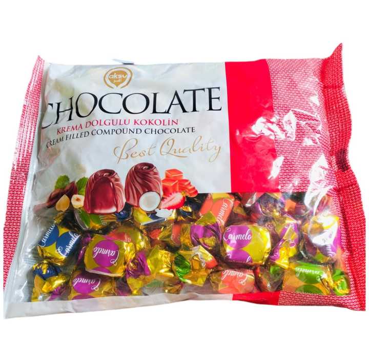 Aksu Mix Cream Filled Compound Chocolate 500g