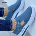 Linguolin Sneakers Women Shoes Woman Tennis Shoes Canvas Shoe Female Casual Shoes Ladies Sport Shoes Platform Sneaker Hollow Out Shoes. 