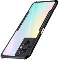 Case for Oppo Reno 7z 5G - Transparent Polycarbonate Soft Bumper Mobile Back Cover. 