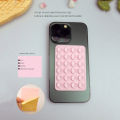 Luxury Silicone Suction Silicone Suction Cups Square Phone Case Back Silicone Suction Cups Large Suction Silicone Cell Phone Holder Cup. 