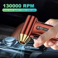 Mini Turbo Fan 130000RPM Violent Turbo Fan 4000mAh Battery Type-C Charging Brushless Motor Blower Wind Speed 52m/s Handheld Device Turbo Jet Blower Outdoor Use. 