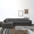 SB Furniture Lola Sofa - Left Corner - Grey Fabric. 