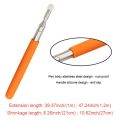 Educational Equipment Stainless Steel Teaching Tools PPT Presentation Retractable Teaching Stick Handheld Presenter Telescopic Rod Whiteboard Pointer Pen. 