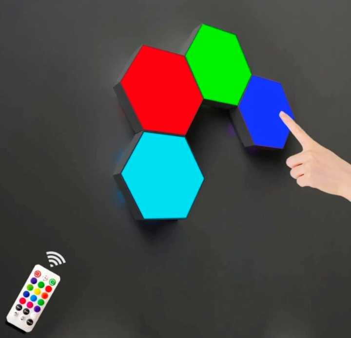 Pack Of 2 Remote-Controlled, Touch-Sensitive RGB LED, USB-Powered for ...