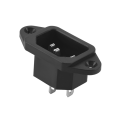 IEC 320 C14 Male Plug 3 Pins PCB Panel Power Inlet Socket Connector. 