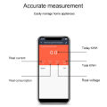1 PCS ATMS1603 Tuya Single Phase WiFi Smart Energy Meter 100-230V Din Rail Precisely Measuring Voltmeter Ammeter Power. 