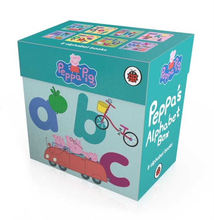 Peppa Pig Alphabet Board Book Box Set