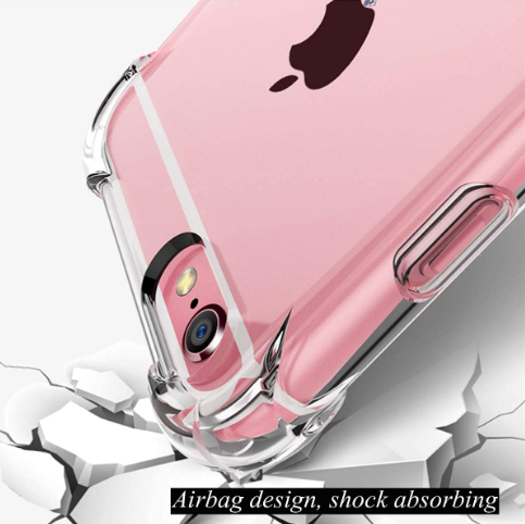 Iphone%206%20OR%206S%20Airbag%20Case%20Anti%20Shock%20and%20Anti-Scratch%20Resistant%20Clear%20View%20Transparent%20Silicone%20Back%20Cover%20-%20Image%207