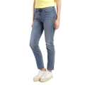 Levi's Mid Rise 712 Slim Straight Fit Jeans For Women A4122-0000. 