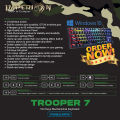 Imperion Trooper 7 Kg-M07F Compact 87 Keys 75% Rgb Gaming Mechanical Keyboard -- Blue Switch Clicky Tenkeyless 10Keyless Thock Stable Stabilizer Gamers Computer Games Pc Laptop Desktop Usb Office Wired Fast Typing Wasd Input. 
