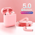 Bizzy Inpods i12 Airpods with Super Sound High Quality Touch Sensors True Stereo Headphones with Built in Mic 10m Transmission Bluetooth Wireless Earbuds. 