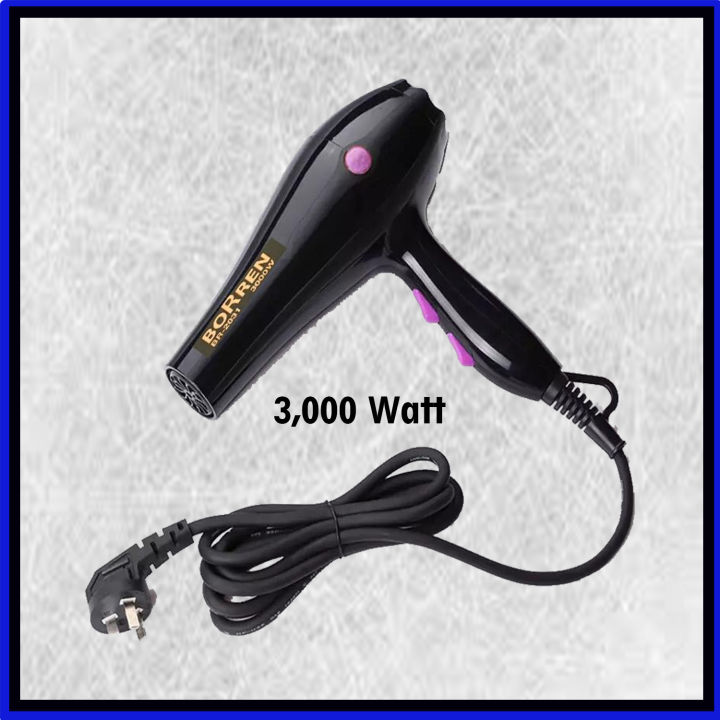 Borren Hair Dryer 3000 Watt