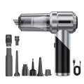 (GGBR) Handheld Car Vacuum Cordless Foldable Car Vacuum with Brushless Motor Hand Car Vacuum Cleaner and Air Duster. 
