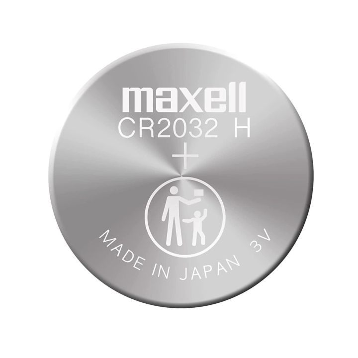 Maxell CR2032 Coin 3V Lithium Battery for Laptop, Computer, Calculator and Electronic Devices