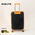 NUELITE KANSAI Set of 3 Luggage | 8 Wheel Spinner Trolley Bag | Anti-Theft Zipper Integrated Lock Extra Security | Multi Color Design Hard Shell Suitcase. 
