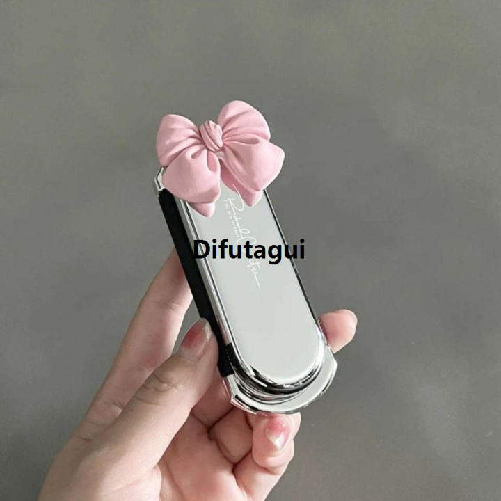 Difutagui%20Mirror%20Scalp%20Square%20Set%20Mirror%20Comb%202%20Portable%20Mini%20Inch%20Bow%20Massage%20Original%20Comb%20With%20Cute%20Pocket%20Mirror%20Airbag%20Hairbrush%20Makeup%20Tool%20-%20Image%205