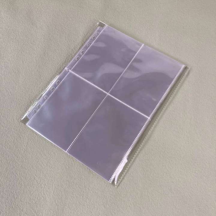 A4%20Binder%20Photocards%20Holder%20Kpop%20Card%20Page%202/3/4/9/10%20PVC%20Free%20Photo%20Album%20Refills%204x6%2010x15%20Pocket%20Sleeves%20-%20Image%205