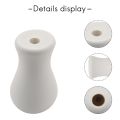 12 Pack Window Blind Wood Cord Knobs Wooden Hanging Ball Blind Small Pendants Pull End for Blinds or Shades White. 