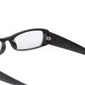 Black Fancy Rectangular Glasses For Women. 