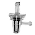 XHHDQES 2Pcs Universal Motorcycle Right Angle Inline Fuel Filter 1/4 Inch 6mm Hose Lines for. 