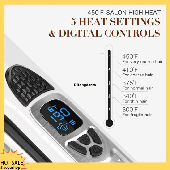 MengsanSpecial%20EU%20Comb%20with%20Steam%20Iron%20Nano%20Hair%20Straight%20Salon%20Professional%20A66Z%20Steam,%20Titanium,%20Detachable%20Plug%20-%20Image%202