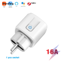 Wenefang 【Top-Rated Product】WENHIOT Zigbee 3.0 Smart Socket EU Plug 16A Tuya Smart New style Home Automation Timer electronic Outlet Support Google Home Alexa. 
