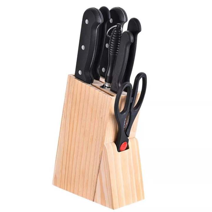 Stainless%20Steel%20Kitchen%20Knife%20Set%20With%20Wood%20Stand%207pcs%20Set%20By%20Star%20Brand%20%7C%207%20Pieces%20Kitchen%20Knife%20Set%20With%20Holder%20-%20Image%204