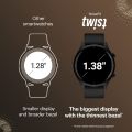 Noise Twist Round dial Smart Watch with Bluetooth Calling, 1.38" TFT Display, up-to 7 Days Battery, 100+ Watch Faces, IP68, Heart Rate Monitor, Sleep Tracking (Jet Black). 