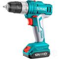 Total lithium ion cordless drill 12v with 2pcs batteries. 