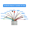 NAMUNY 2X 48V 500W Brushless Controller, Aluminium Alloy E-Bike Brushless Motor Controller for Electric Bicycle Scooter. 