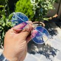 Unisex Blue Ray Cut Uv Protected Anti Scratch Eye Glass With Metal Frame For Mobile Gaming Reading Tv Laptop Pc & Driving. 