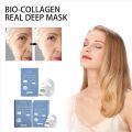 EELHOE Real Deep Mask 1 pkt/EELHOE Bio-Collagen Face Mask,  PCS Bio-Collagen Deep Mask, Collagen Face Mask for Lifting, Firming, And Moisturizing. 
