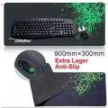 E-Universal 70x30cm Big Size Desk Mat PC Computer Desktop Mouse Mat Pad Wireless USB Gaming Keyboard Mouse Gaming Large Mouse Pad XXL (Green). 