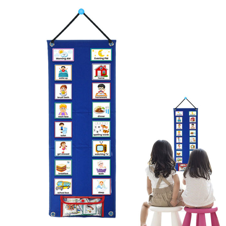 96%20Pcs%20Visual%20Schedule%20Flash%20Cards%20Chore%20Chart%20Planner%20For%20Kids%20Toddler%20Sensory%20Autism%20-%20Flash%20Cards%20For%20Kd's%20Learning%20%7C%20-%20Image%203