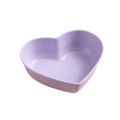 Nordic Style Heart Shape Seasoning Dish Cute Mini Wheat Straw Sushi Seasoning Dish Washable Unbreakable Salted Cabbage Dish Restaurant. 