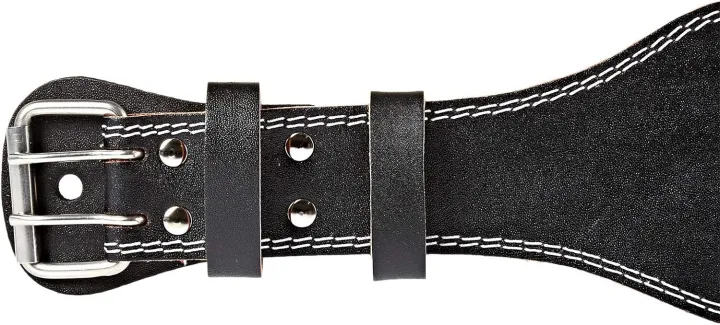 Spn'S%20Valeo%206"%20Padded%20Leather%20Weightlifting%20Lifting%20Belt%20With%20Suede%20Lining%20%7C%20Gym%20Belt%20%7C%20Weight%20Lifting%20Belt%20-%20Image%204