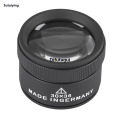 Difutagui Sutuiying 30X Magnifying Glass K9 Optical Lens Monocle Magnifier LED Illuminated High Quality Fifty percent discount Magnifier Eye Lens Watch Repair for Coin Stamps Loupe. 