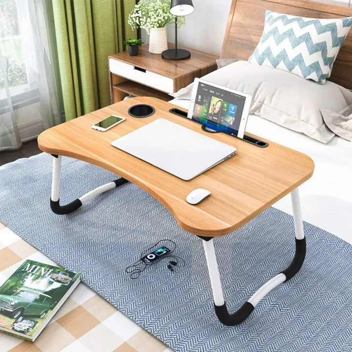Foldable%20and%20Portable%20Multi-Purpose%20Laptop%20Table%20Stand%20Wood%20-%20Image%202
