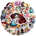 Artsy Home 25/50/100 Pcs One Piece Anime Stickers for Laptops and Skateboards Cellphone Guitar. 