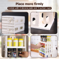 New Cabinet Folding Organizer Sliding Spice Rack Organizer Kitchen Rotating Organizer for Cabinet, Slide Out. 