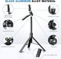 360° Rotation R16 Selfie Stick with Tripod Stand, 62-Inch Extendable, Stable Base for Mobile/GoPro/Camera. 