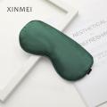 New Pure Silk Sleep Rest Eye Mask Padded Shade Cover Travel Relax Aid Blindfolds. 
