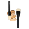 Mini Born Vela.Yue Professional Foundation Brush Face Liquid Mineral Powder Cream Crease Base Sheer to Full Coverage Makeup Brush. 