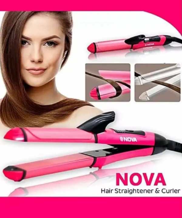 Nova 2 In 1 Hair Straightener And Curler BOS