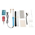80W Plastic Welding Kit ,Plastic Welder Kit with 40 Rods 1 Mesh Wire Brush Welder Tools. 