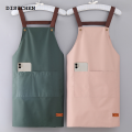 DISICHEN 2025 Kitchen Apron Women Men Waterproof And Oil Release Catering Work Clothes With Pockets Home Hotel Resturant Coffee Shop Cleaning. 